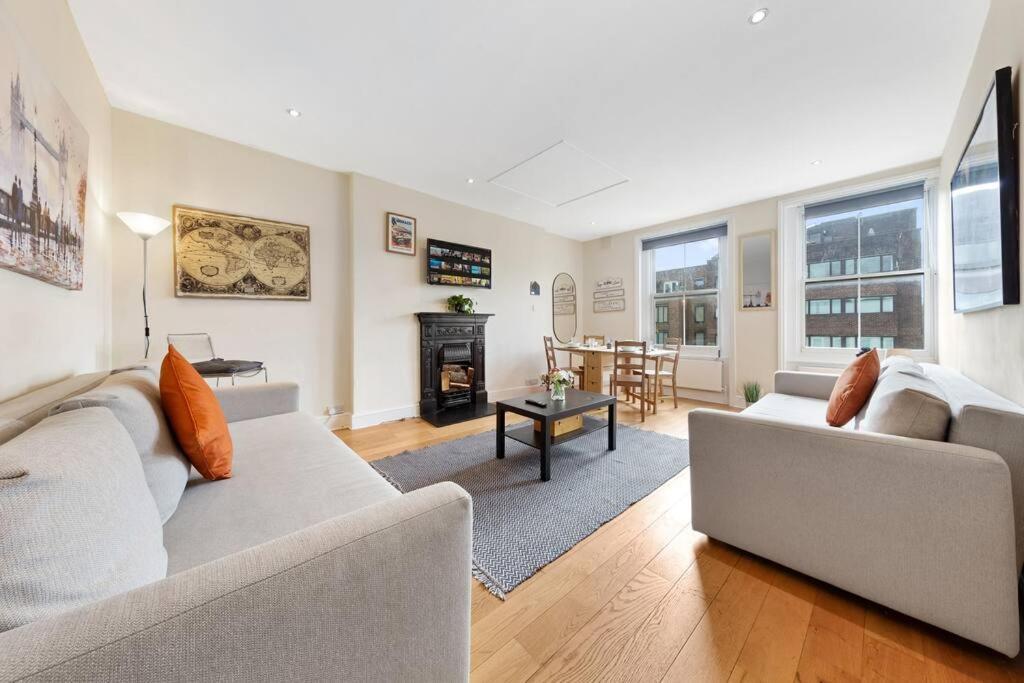 Spacious Sleep 11 With Terrace In Earls Court Ec99 Лондон Екстериор снимка